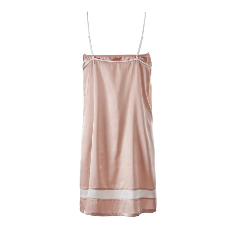 Organic Cotton & Silk Nightdress with built-in bra