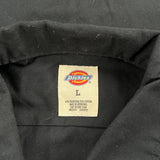Dickies Shirt - Large Black Polyester Blend