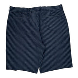 Polo By Ralph Lauren Pinstripe Chino Shorts - 36W 9L Navy Cotton