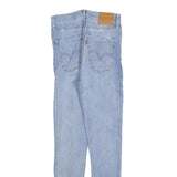 LEVI'S Womens Jeans Blue Slim Skinny Denim Light W25 L28 Stretch Zip Fastening