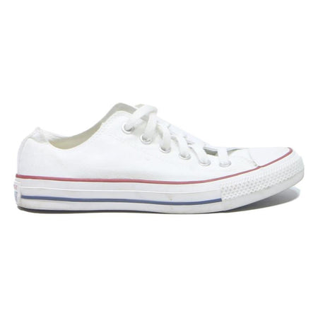CONVERSE Chuck Taylor Womens Low Top Trainers White Canvas UK 5.5 Classic Casual