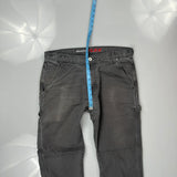 Dickies Carpenter Pants - 32W 30L Gray Cotton Blend