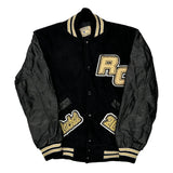Rock Canyon Maverick Varsity Jacket - Medium Gold Leather