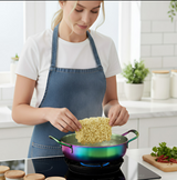 Anygleam Stock Pot Rainbow no.0-S Stainless Steel HotPot Without Lid Single-Layer Cooking Soup Noodle Sea Food Home Kitchen Restaurant Tools