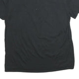 TOMMY HILFIGER Mens Black Graphic T-Shirt L Short Sleeve Crew Neck Logo