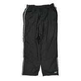 Reebok Track Pants - XL Black Polyester