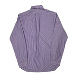 Ralph Lauren Striped Shirt - Medium Purple Cotton