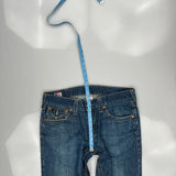 True Religion Boot Cut Jeans - 37W 31L Blue Cotton