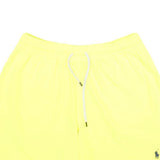 POLO RALPH LAUREN Mens Yellow Casual Shorts M W30 Polyester Blend Swimwear