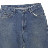 WRANGLER Mens Denim Blue Casual Shorts L W36 Cotton Blend Classic Fit