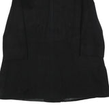 PETER HAHN Womens Black Cashmere Button Jacket UK 18 Classic Tailored Plain