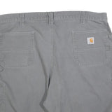 CARHARTT Mens Shorts Grey Casual 2XL W42 Cotton Blend Durable Workwear