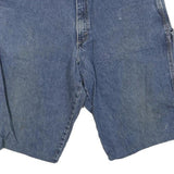 WRANGLER Mens Denim Blue Casual Shorts L W36 Cotton Blend Relaxed Fit