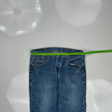 501 Levis Jeans - 36W 30L Blue Cotton