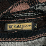 Scala Milano Sweater - XL Gray Cotton Blend