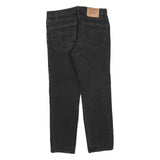 LEVI'S 512 Tapered Mens Jeans Black Slim Tapered Denim W33 L27 Stylish Fit