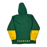 Packers Adidas Football Windbreaker - Large Green Polyester