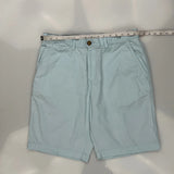 Tommy Hilfiger Chino Shorts - 34W 9L Blue Cotton