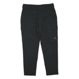 AIR JORDAN Womens Black Polyester Blend Regular Cargo Trousers W34 L28