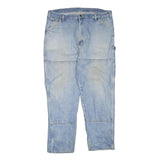 DICKIES Mens Regular Blue Denim Rinse W38 L30 Workwear Carpenter Jeans