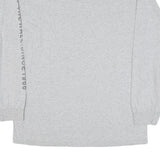 VANS Mens Grey Long Sleeve Crew Neck Graphic T-Shirt L Cotton Blend
