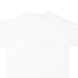 DISNEY Mens White Graphic T-Shirt L Short Sleeve Crew Neck Disneyland