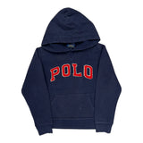 Age 10-12 Polo By Ralph Lauren Hoodie - Medium Blue Cotton