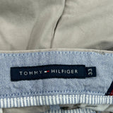 Tommy Hilfiger Chino Shorts - 33W 10L Gray Cotton
