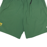 NIKE Mens Shorts Green Hillmen Football Casual XL W31 Lightweight Sporty
