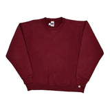 Made In USA Russell Athletic Sweatshirt - XL Burgundy Cotton