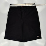 Made In USA Dickies Shorts - 38W 10L Black Polyester Blend