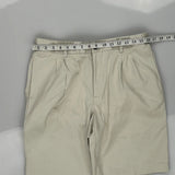 Greg Norman Shorts - 32W 10L Beige Cotton Blend