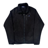 Patagonia Fleece Jacket - XL Black Polyester