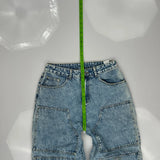 Nnsns Double Knee Carpenter Jeans - 31W 27L Light Wash Cotton