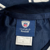 Dallas Cowboys Reebok Nfl Football Jersey - Large Navy Polyester