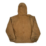Carhartt Jacket - 2XL Brown Cotton