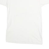 BVD Mens White Plain T-Shirt S Short Sleeve V-Neck Classic Comfort Basic