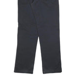 DICKIES Mens Regular Zip Cotton Blend Blue Workwear Trousers W30 L32
