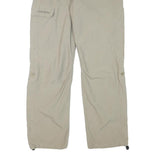 SCHOFFEL Womens Beige Regular Fit Outdoor Trousers W31 L29 Zip Polyester Blend