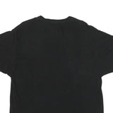 CHAMPION Mens Black Cotton Blend Logo Graphic T-Shirt XL Crew Neck Short Sleeve