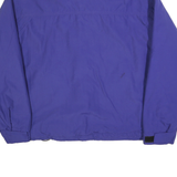 REI Womens Purple & Teal Outdoor Jacket L Polyester Blend Zip Casual Lightweight