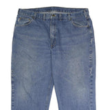 CARHARTT Mens Relaxed Blue Denim W44 L28 Cotton Jeans Zip Casual Workwear
