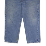 CARHARTT Mens Relaxed Blue Denim W44 L28 Cotton Jeans Zip Casual Workwear