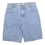 GO WEST Mens Denim Blue Casual Shorts M W32 Cotton Blend Comfortable Fit