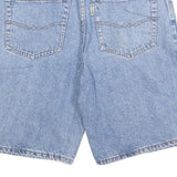 GO WEST Mens Denim Blue Casual Shorts M W32 Cotton Blend Comfortable Fit
