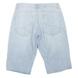 OKAY FASHION WEAR Mens Shorts Blue Casual M W34 Cotton Blend