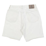 WRANGLER Womens Shorts White Casual S W28 Stylish Cotton Blend