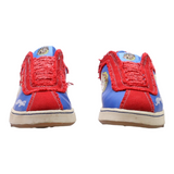 ED HARDY Sneaker Trainers Blue Synthetic Mens UK 8