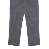 CARHARTT Mens Cotton Blend Grey Relaxed Straight Trousers W33 L34 Workwear