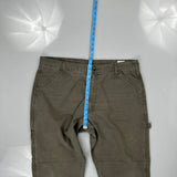 Unbranded Carpenter Trousers - 39W 30L Grey Cotton